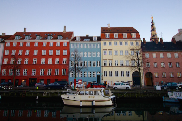 Закат в Копенгагене