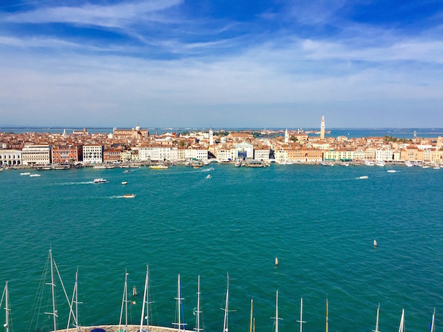 Вид Венеции с колокольни Сан-Джорджо Маджоре