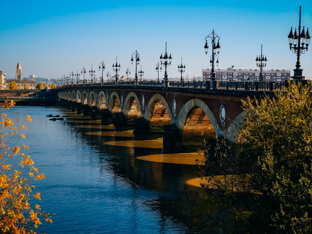 каменный мост в Бордо
