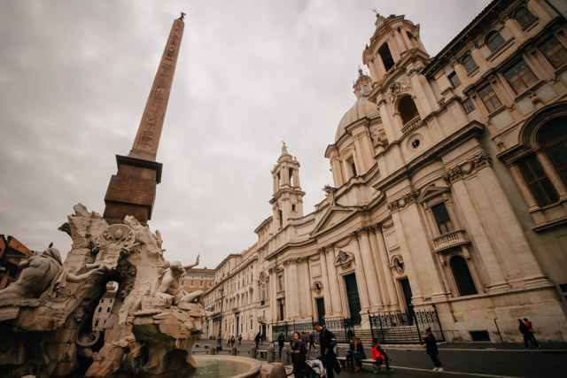 площадь Навона в Риме